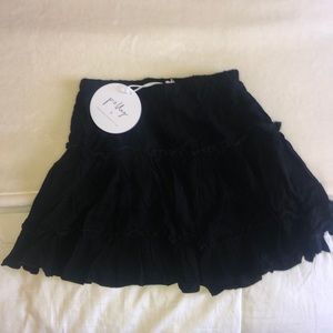 Princess Polly Marlowe Mini Skirt Black